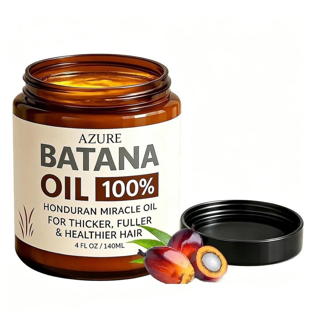 Azure Batana Hair Oil -- Honduras Magic Oil, Organic, ธรรมชาติ 100%, น้ํามันผมให้ความชุ่มชื้น EO2E