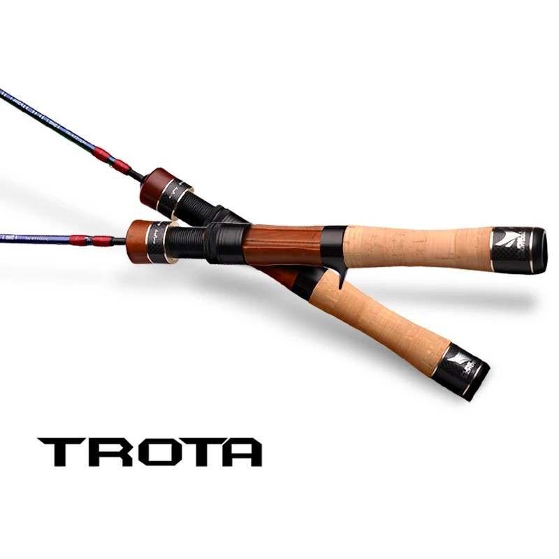 SPOG PURELURE TROTA Baitcasting BFS Finesse System UL Spinning Casting Fishing Rod คาร์บอนไฟเบอร์ 3 