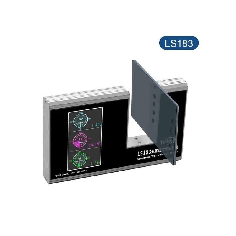 8GTS Linshang LS183 Spectrum Transmission Meter UV IR Transmission Meter Test Film Glass Window Tint