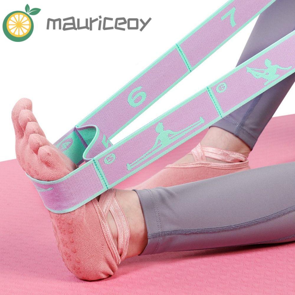 MAURICEOYA เสริมเข็มขัดยืดโยคะละตินการฝึกอบรม Multi-functional โยคะการฝึกอบรมยาง Assist Band Crossfit การออกกําลังกาย Loop โยคะพิลาทิสโยคะความต้านทาน Band
