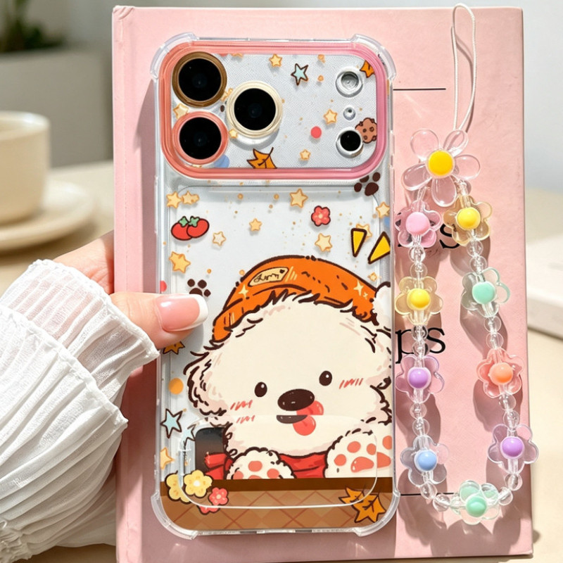 luck-เคสโทรศัพท์พร้อมสายคล้องโทรศัพท์ เคสไอโฟน iPhone17/18PROMAX 16pro ไอโฟน15 12pro 14plus 13pro 11