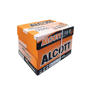 ALCOTT กระดาษถ่ายเอกสาร ขนาด A4 70 แกรม (แพ็ค 5 รีม/กล่อง)