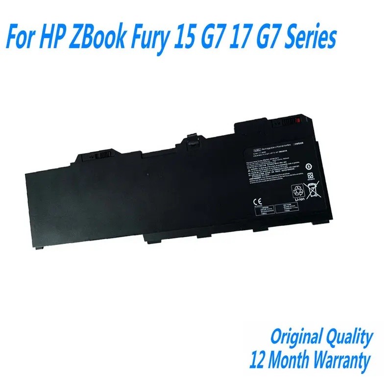 15.4V 94WH 5930mAh AL08XL แบตเตอรี่แล็ปท็อปสําหรับ HP ZBook Fury 15 G7 17 G7 G8 Series HSTNN-IB9N L8