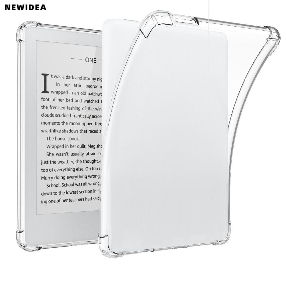 NEWIDEA 6 นิ้ว E-Reader, กันกระแทกถุงลมฝาครอบป้องกัน, สวมใส่โปร่งใส TPU Back Shell สําหรับ MeeBook M