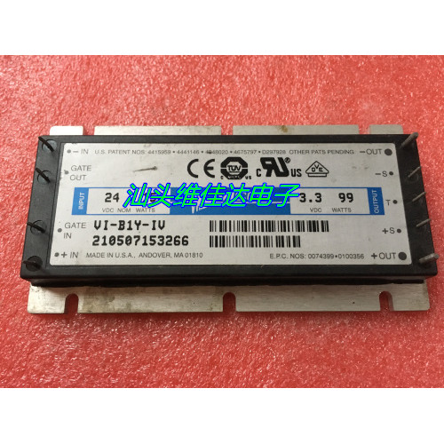 VI-B1Y-IV VI-B1Y-CV Power Module 24V to 3.3V 99W Ready Stock Sale การประกันคุณภาพ