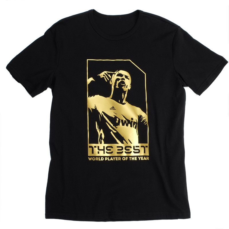 C Ronaldo T-Shirt เสื้อยืด Ronaldo Mr. C Ronaldo Football T-Shirt Cotton T-Shirt เสื้อยืดแขนสั้น Fan
