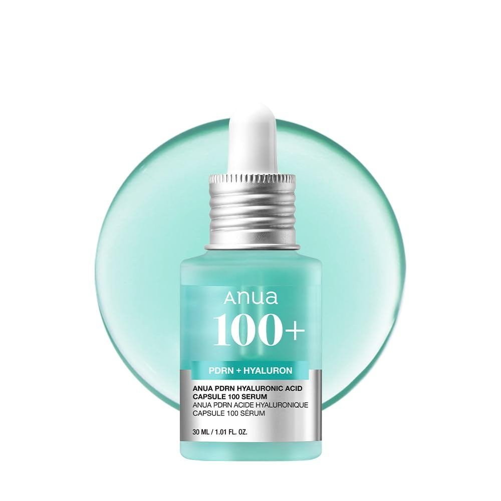 AnuaPDRNHyaluronicAcidCapsule100Serum,1.01fl.oz|RadiantFaceSerum,SalmonDNA,HyaluronicAcid,Hydration,