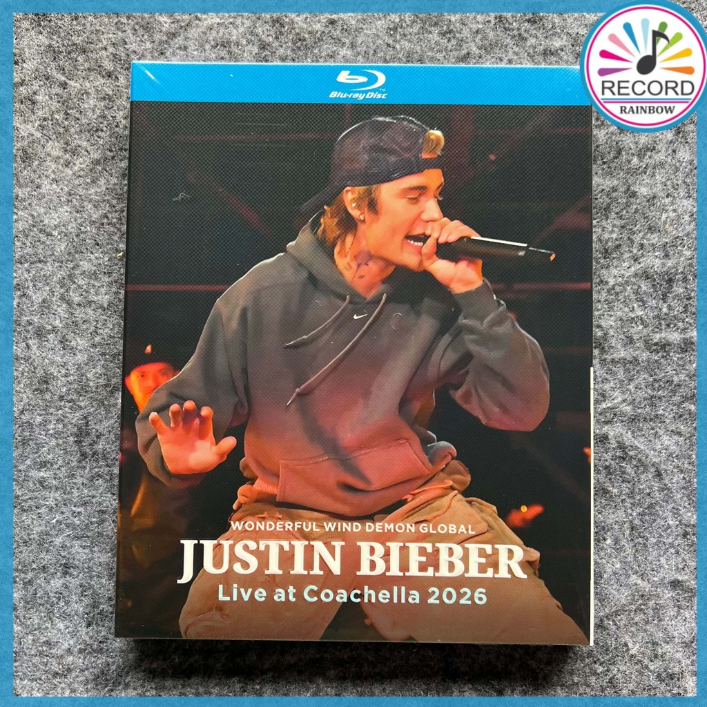 Justin bieber Live At Coachella 2026 All Region 2BD Album [Sealed] Brand New BD0045 TH