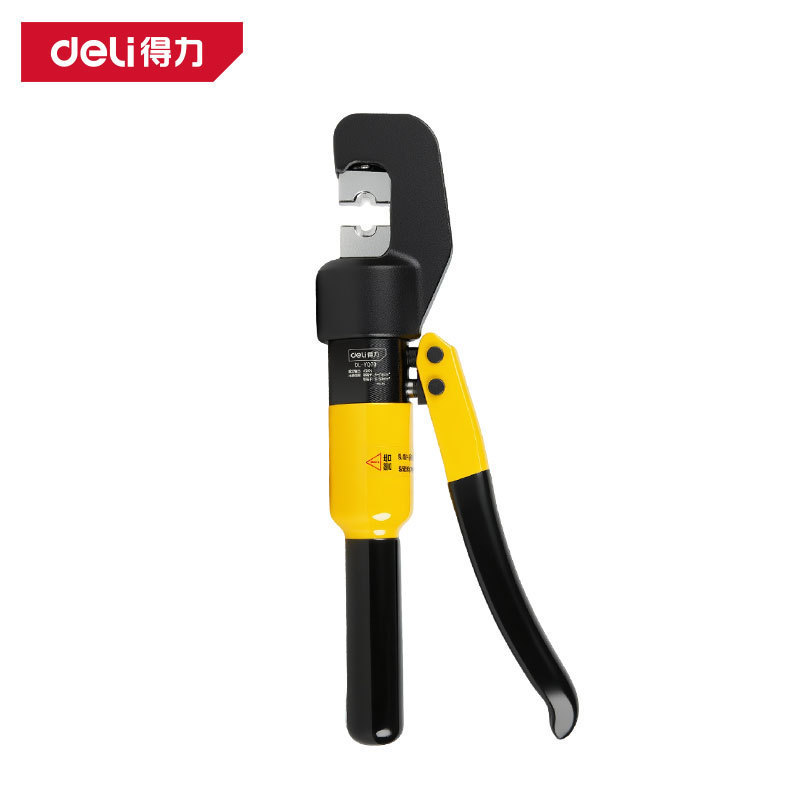 คีมย้ำสายไฮดรอลิก Deli DL-YQ70 ขนาด 6-70 มม.²