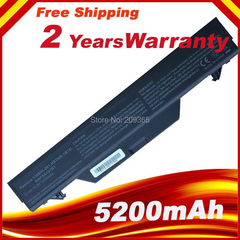 แบตเตอรี่แล็ปท็อปสำหรับ HP Probook 4510วินาที4515วินาที4710วินาที6เซลล์4515วินาที4710วินาที4720วินาท
