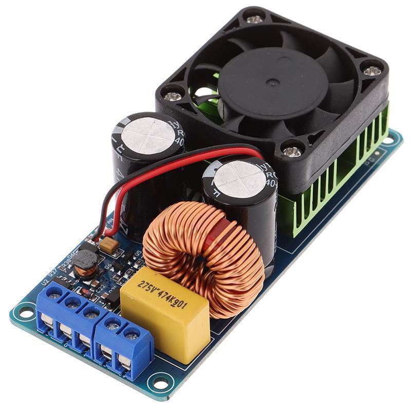 FIL IRS2092S 500W 90dB Mono Channel Digital Amplifier Class D HIFI Power Amp Board
