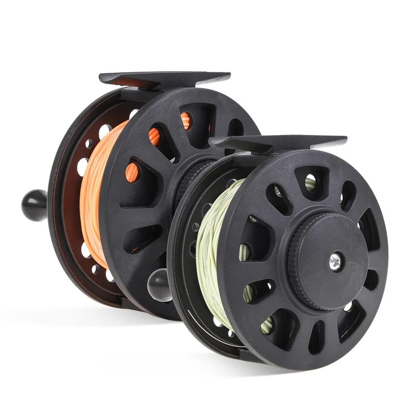 5/6 7/8 WT ขนาดใหญ่ Arbor Fly Fishing Reel พร้อมสายซ้ายขวามือเปลี่ยนได้ Former Ice Fishing Wheel