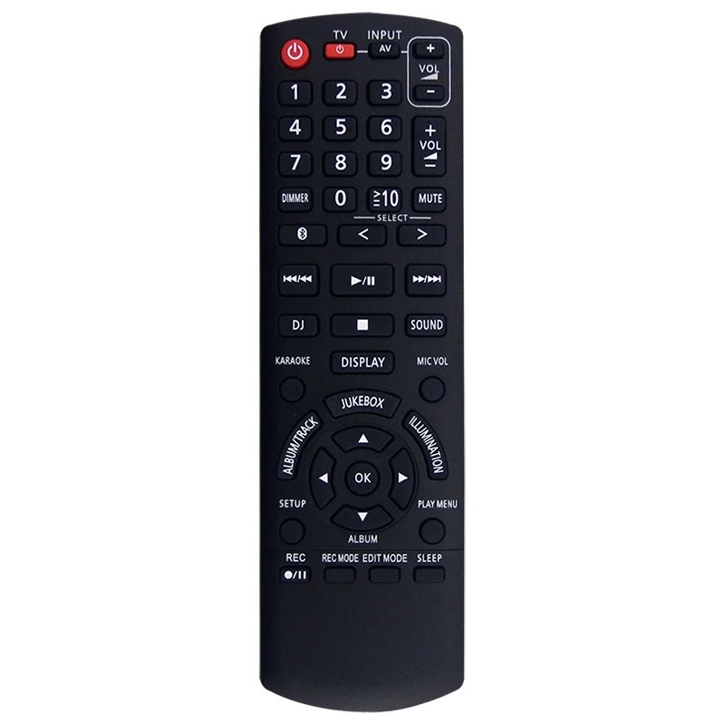 เข้ากันได้กับเสียง Panasonic SA-AKX710 SC-UA70 SC-UA90 SA-MAX3500 SC-AKX710 SC-AKX910 รีโมทคอนโทรล N