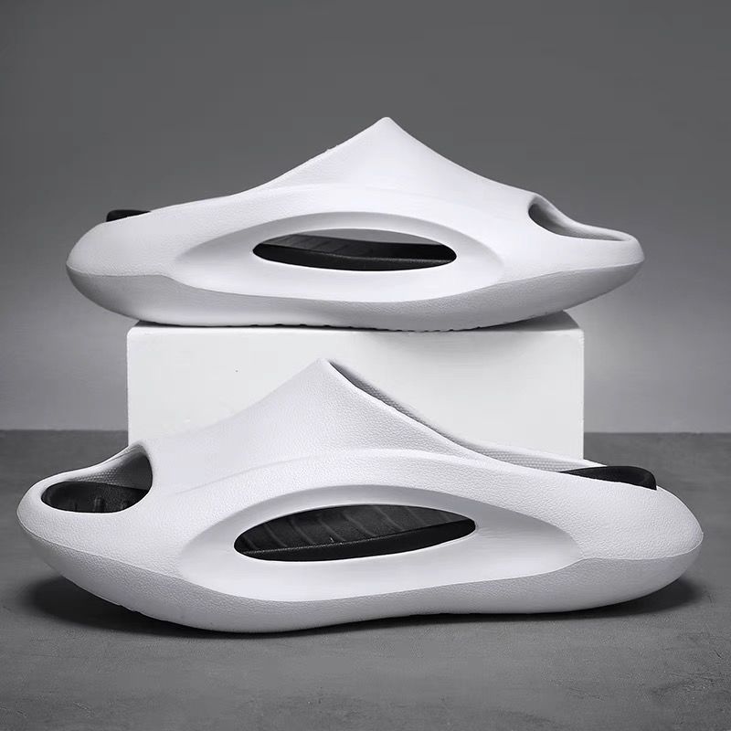 2025 สไตล์ใหม่ Flip-Flops ซับในสองสีกันน้ําระงับกลิ่นกายวัสดุ eva กันลื่น