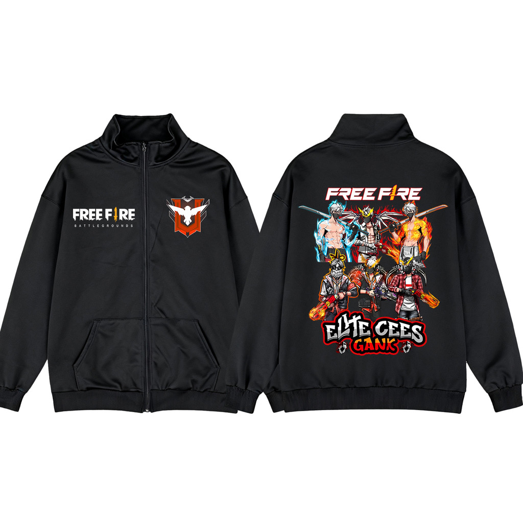 ผลิตภัณฑ์ใหม่ Ff Free Fire Elite Ces Gank รุ่น, Sg Opm Wings  Free Fire,เสื้อคาร์ดิแกนแขนยาวคอตั้ง  Unisex  M-3XL #1