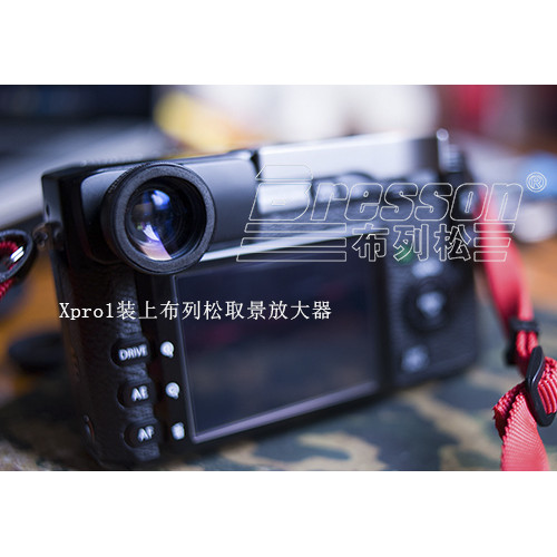 Three Crowns FUJIFILM Fuji Xpro1 Diffuser ปรับช่องมองภาพกระจกเครื่องขยายเสียง Bleishon