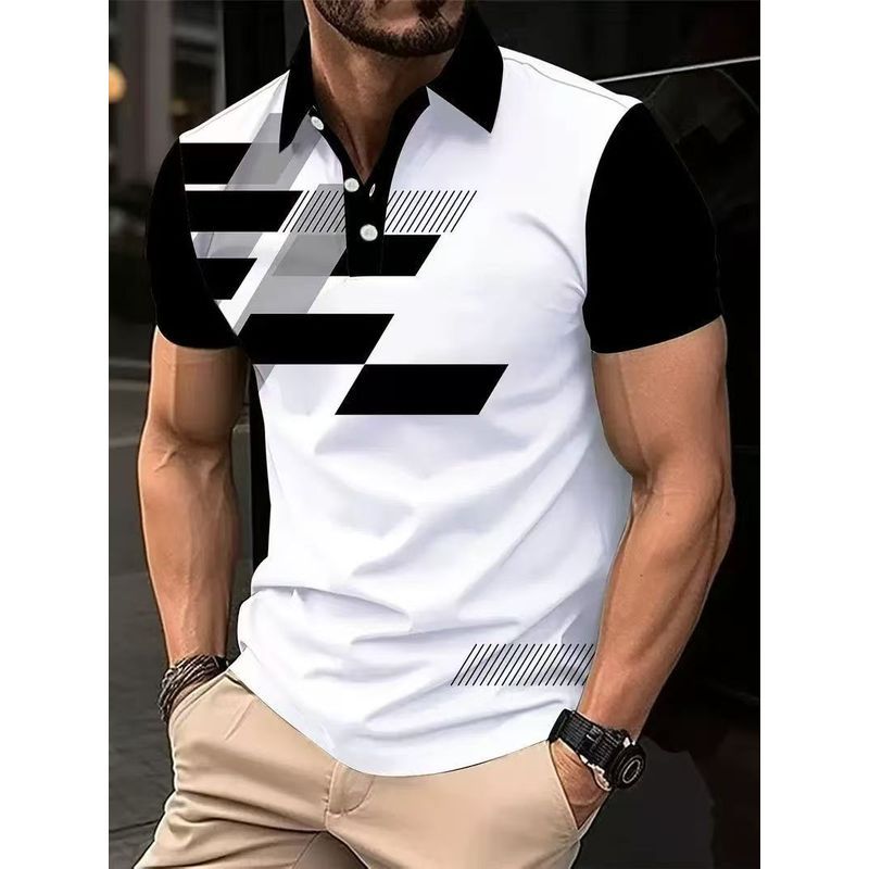 LyM 20/เสื้อเชิ้ตพิมพ์ลายผู้ชาย Success Men