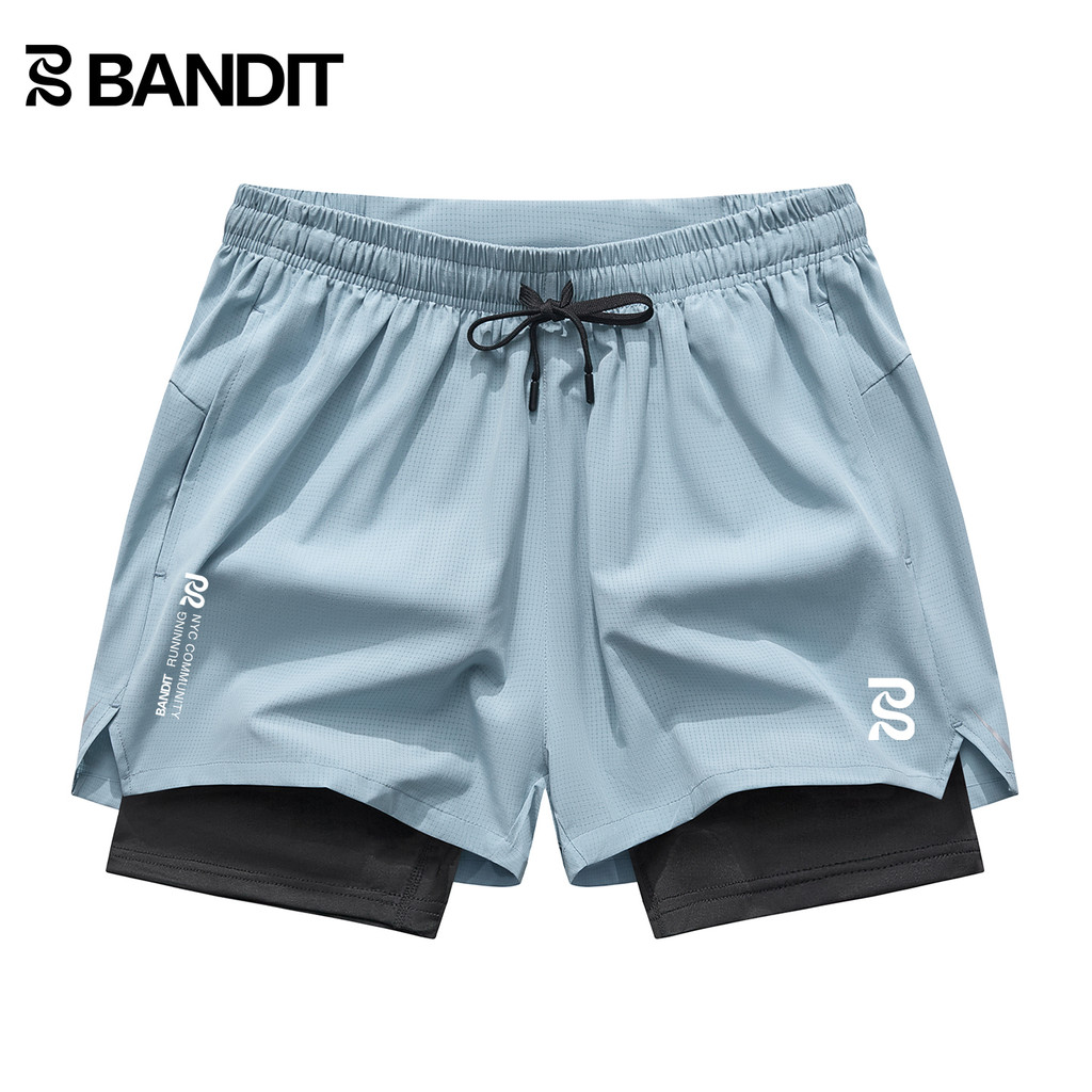 BANDIT RUNNING สามารถถือโทรศัพท์มือถือกีฬาฟิตเนส RUNNING Holiday สองชิ้น Quick-Drying Breathable Qua
