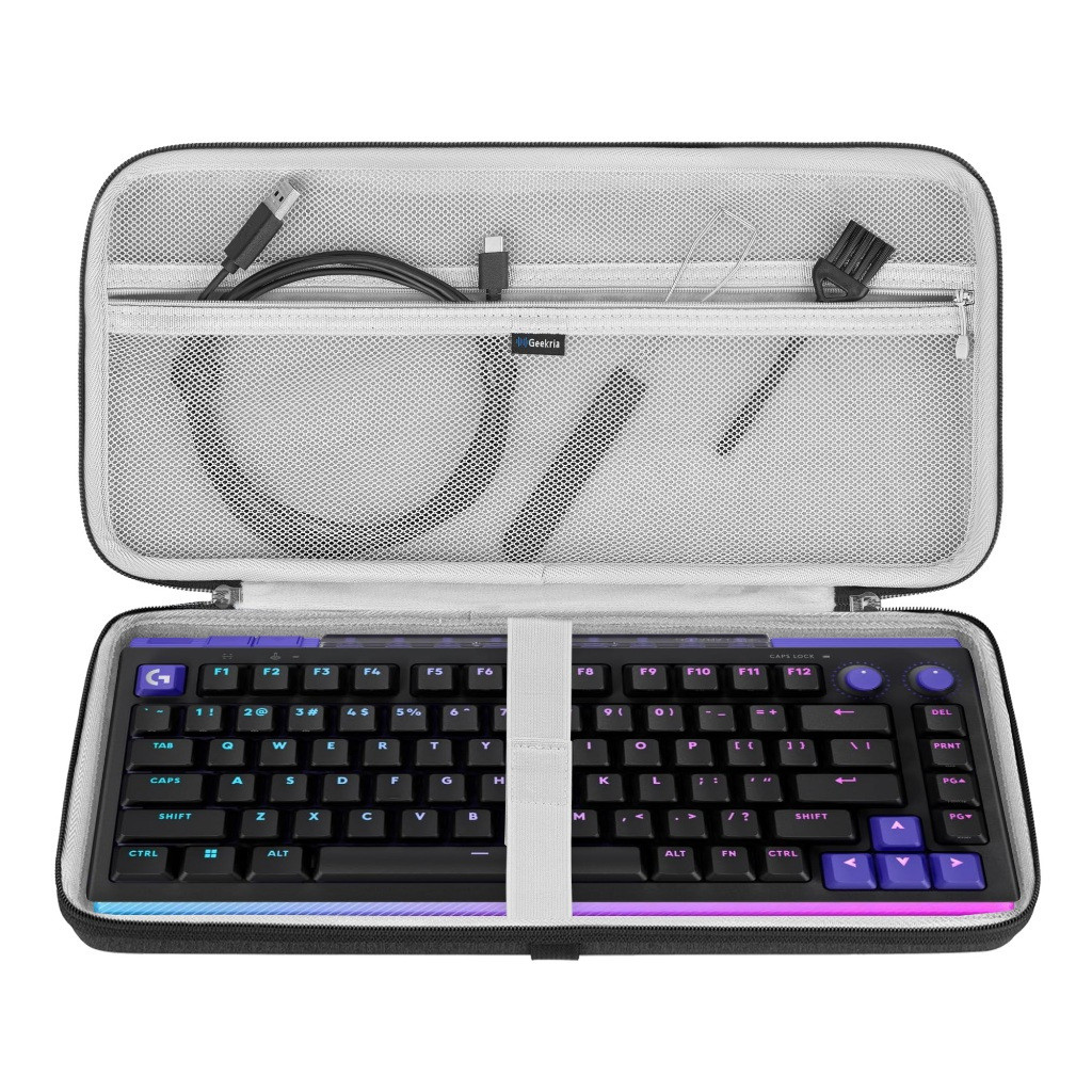 เคสคีย์บอร์ด Geekria เข้ากันได้กับ Alto Keys K75M, Nuphy Kick75, Leobog Hi86, YUNZII B75 Travel Carr