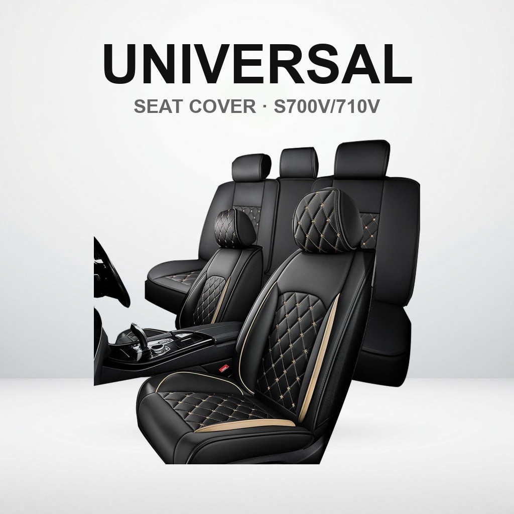 ผ้าหุ้มเบาะหนัง (อเนกประสงค์) สำหรับ Daihatsu Hijet Cargo | Universal Leather Seat Covers for Daihat