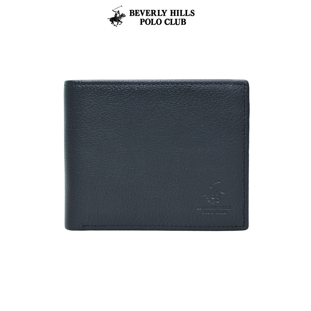 BEVERLY HILLS POLO CLUB RFID Short Wallet / Leather / Black / BHW028G1 (250708C1C2)