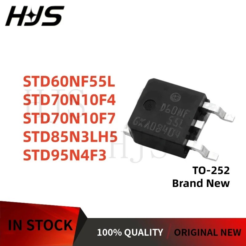 5PCS STD85N3LH5 STD78N75F4 STD70N10F4 STD95N4F3 STD60NF55L STD70N10F7 D85N3LH5 D78N75F4 D70N5 D70N5 