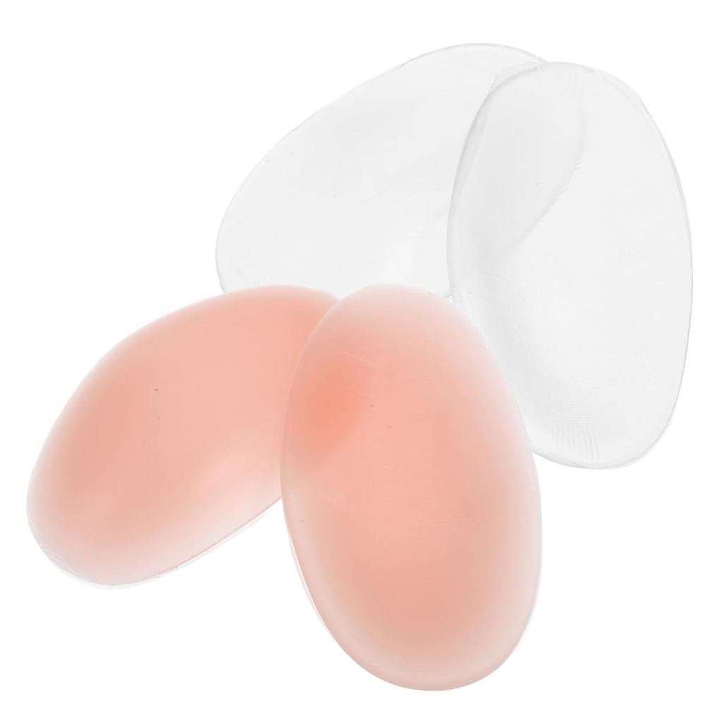 2 คู่ซิลิโคนไหล่ Pads Push-up แทรกสําหรับผู้หญิงไหล่ Enhancer Pads สําหรับเสื้อผ้าชุด