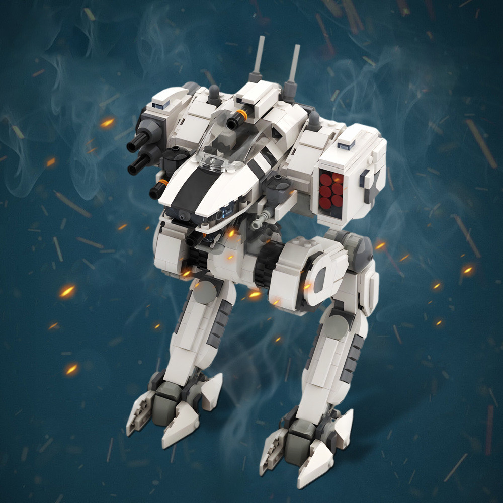 Tehnical BattleTech Osiris OSR‐3D Mecha Building Blocks ใช้งานร่วมกับ "Lego" ของเล่นสําหรับเด็ก