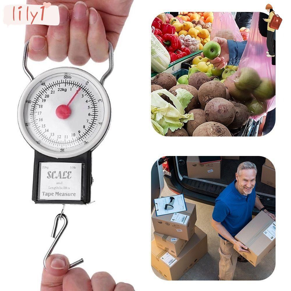 LILY Electronic LCD Scale Weight Balance Professional Handheld Fishing Scales