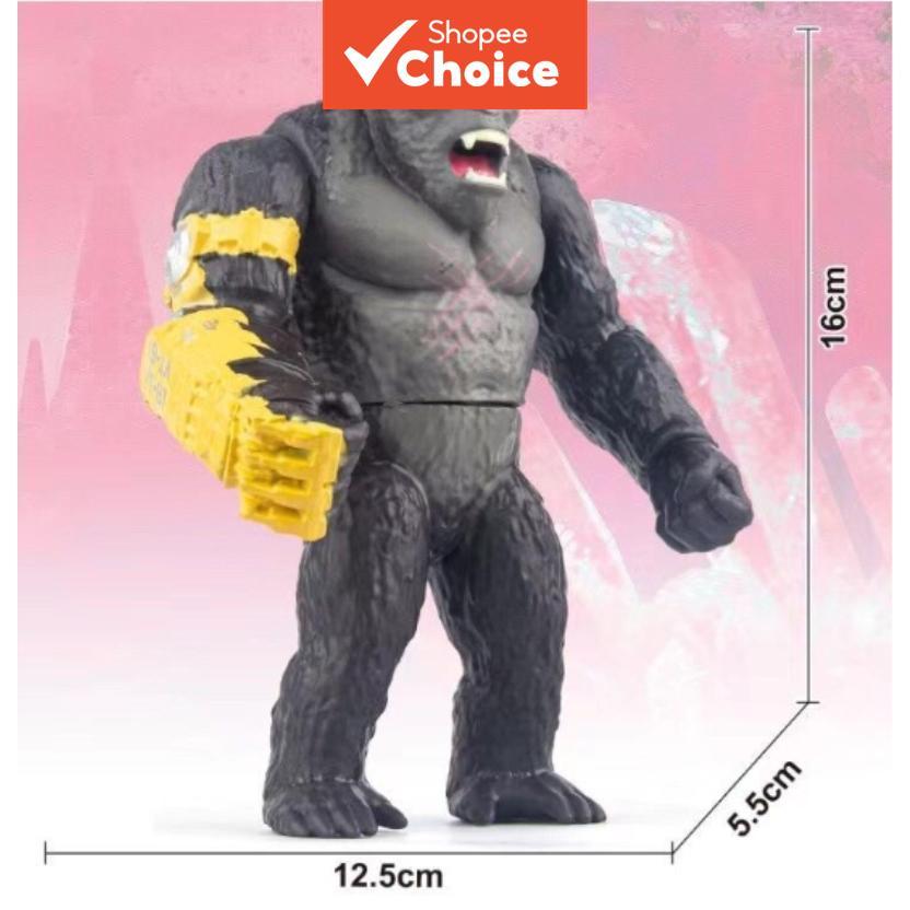 Goddzilla Vs King Kong ของเล่น-16 ซม.King Kong ตัวเลขการกระทํา Movable Joint ของเล่น