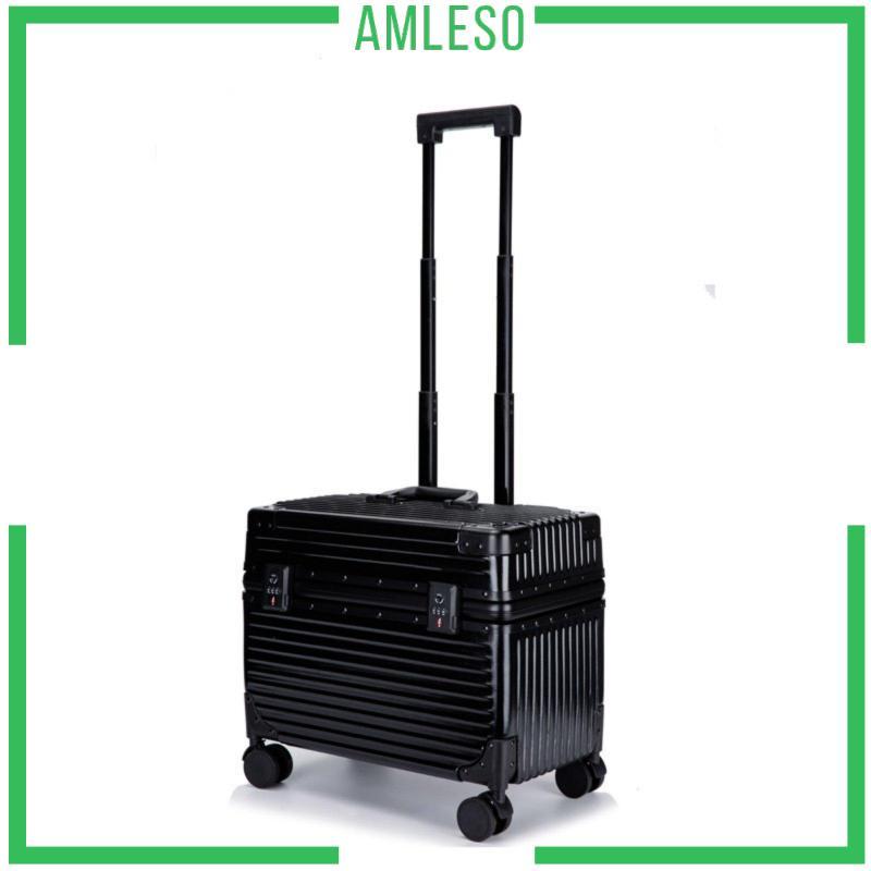[Amleso] Hardside Crew Case Code-Fastener Fastener แบบแข็งกระเป๋าเดินทางสําหรับ Voyager, Aviators, A