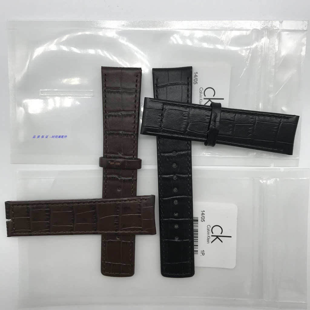 CK สายหนังแท้เดิม K2G271/K2G276 k2n281 k2n286 kok211 kok231 22mm