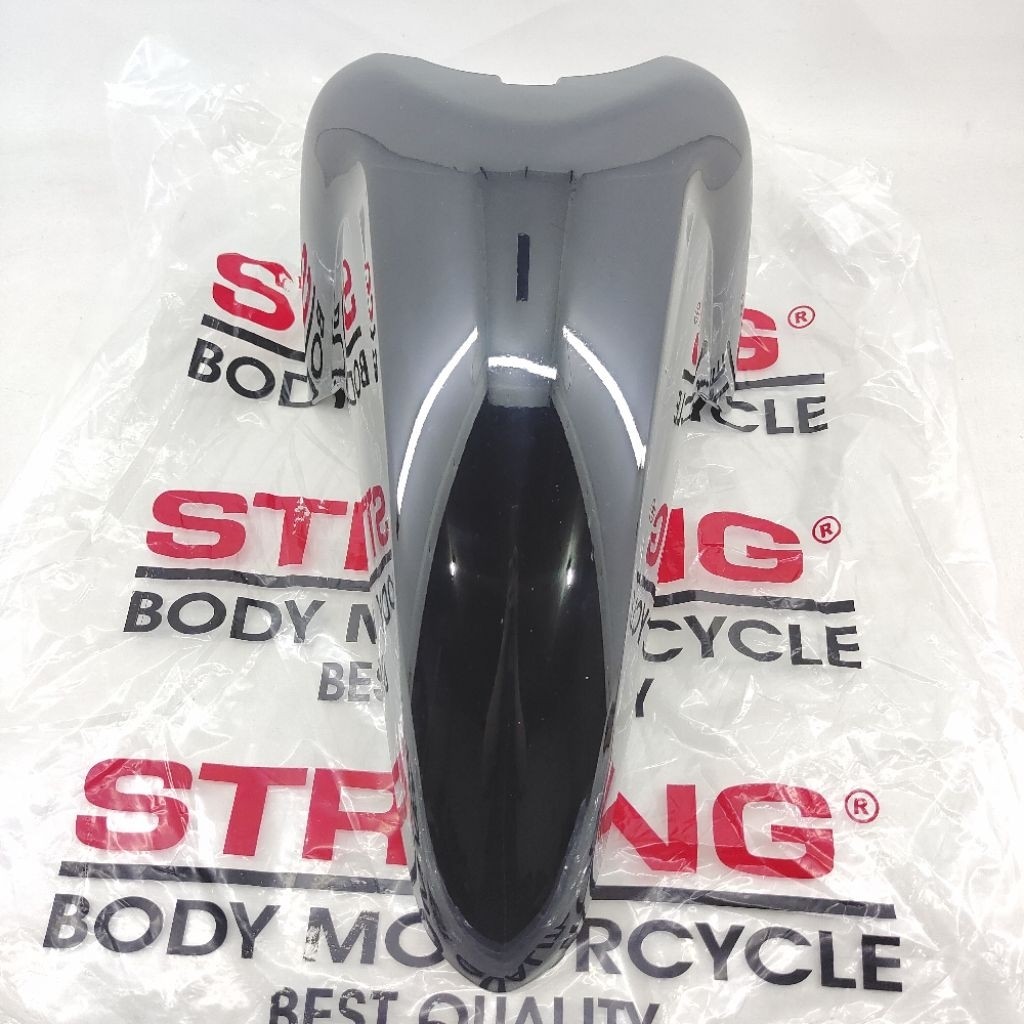 STRONG บังโคลนหน้าบังโคลน สีดํา Honda Supra x 125 Original STRONG 12PART