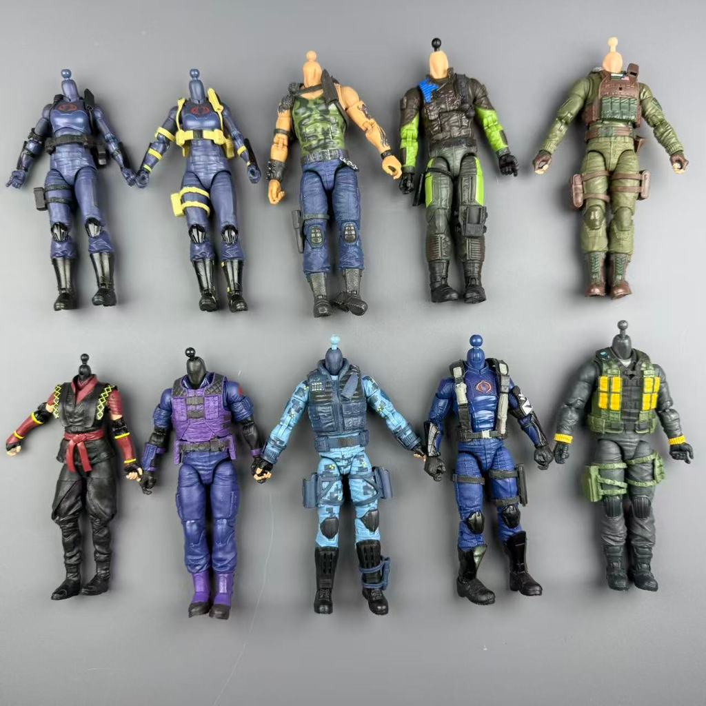 กองกําลังพิเศษจํานวนมาก gjo20 cm BJD Action Figure Soldier Model Figure