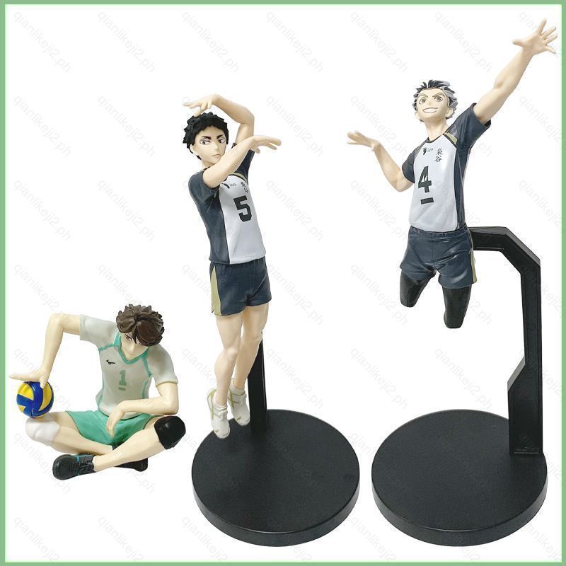 QL2 Haikyuu Action Figure Oikawa Tooru Kotaro Bokuto Akashi Keiji ตุ๊กตาของเล่นสําหรับเด็กเครื่องประ