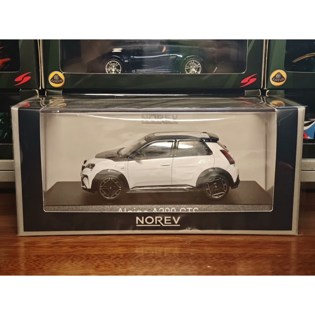 [สต๊อกพร้อม] [ขาย] Norev 1/43 Renault Alpine A290 GTS White Brand New Only Opened, Please Ignore Cha