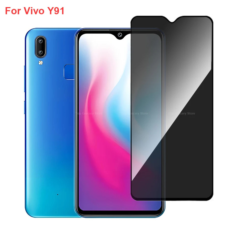 VIVO Y91 / Y91C ANTI SPY TEMPERED GLASS PRIVACY 9H คุณภาพสูง