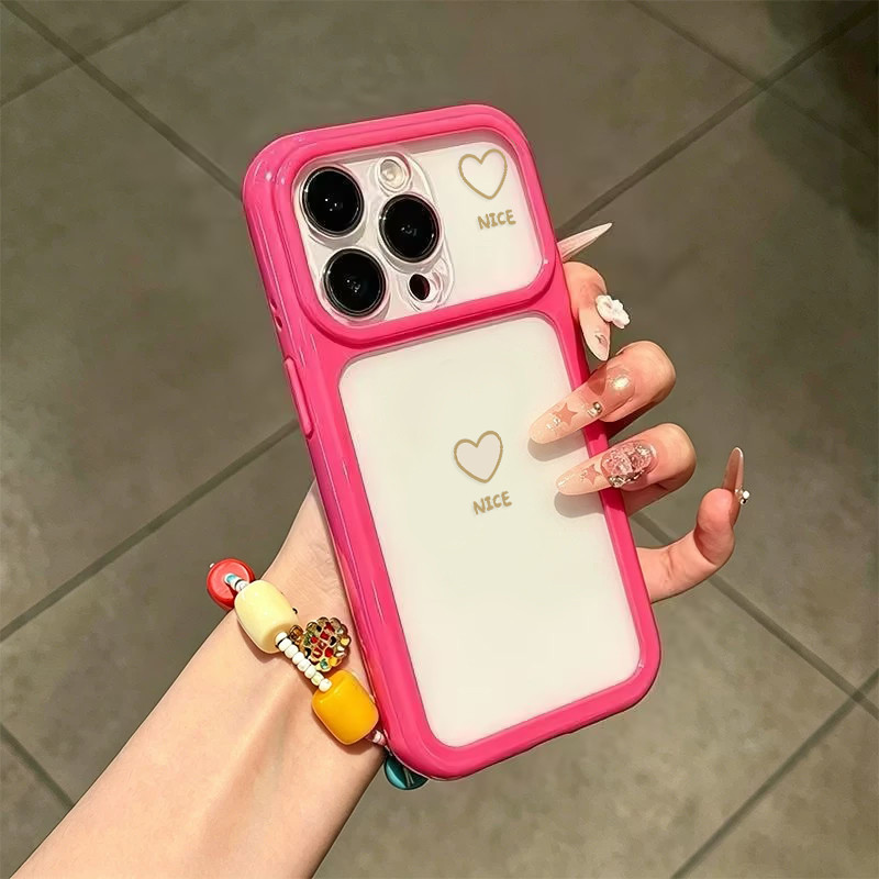 เคสโทรศัพท์มือถือ หัวใจเรียง่าย สองชั้น กัน เคสไอโฟน17 IPhone 16 15 13 12 11 14 Pro Max 15 14 16 Plu