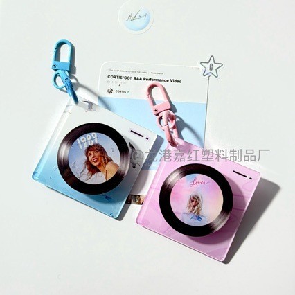 อะคริลิค NFC CD Label NFC Music พวงกุญแจ NFC Play Music Chip NFC Music Wall