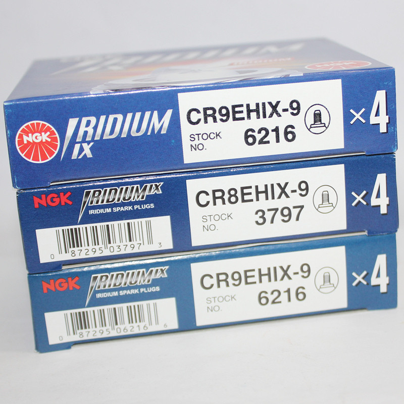 หัวเทียน NGK Iridium CR8EHIX-9 CR9EHIX-9 Honda Silver Wing Xinyuan X2X หกวัน Wasp CB600
