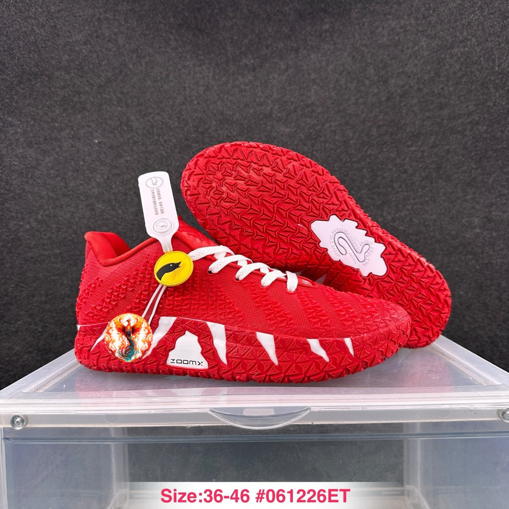 [Rey Stock จัดส่งฟรี] ET Company Gre Ja 3 Morante 3 Generation Mens Sports Casual Basketball Shoes P