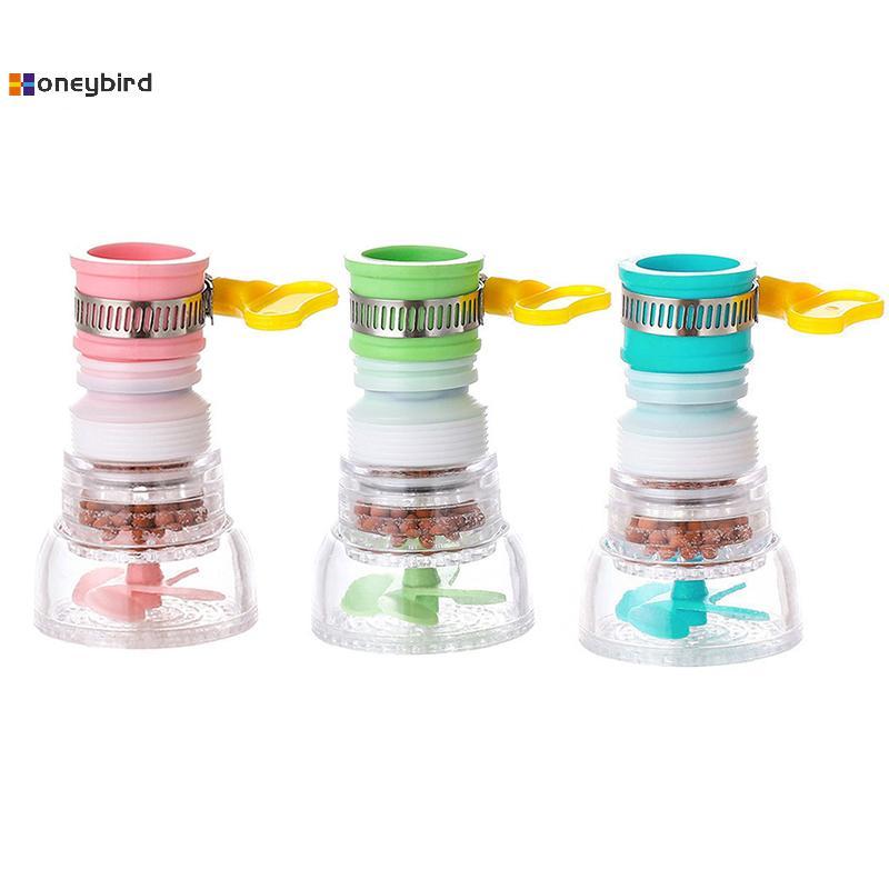 Kaleidoscope 360° หมุนก๊อกน้ํา Booster Shower อ่างล้างจานก๊อกน้ํา Extender เครื่องกรองน้ําแตะหัวหัวฉีดถ่านกัมมันต์เครื่องกรองน้ํา Nice