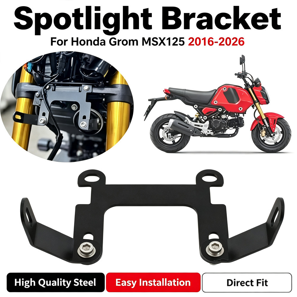 Spotlight สําหรับหมอกโคมไฟวงเล็บสําหรับ Honda GROM125 MSX125SF MSX125 GROM 125 MSX 125 SF MSX 125 20