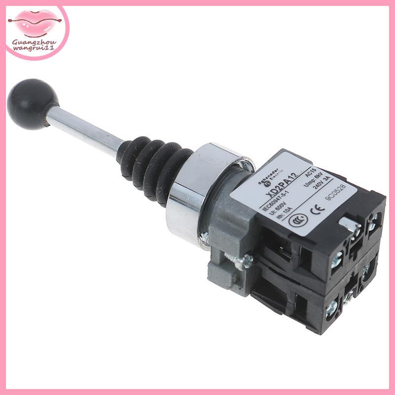 [GZ] 1 ชิ้น 2NO 2 ตําแหน่ง roer switch XD2-PA12 XD2-PA22 joysti controllers switch TH