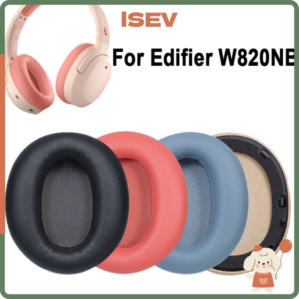 แผ่นรองหู อุปกรณ์เสริมเสริม แผ่นรองหูฟัง หูฟังแบบสวม ฟองน้ำโฟมฟองน้ำ for Edifier W820NB