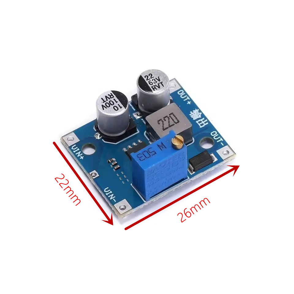 DC ปรับ Buck โมดูลอินพุต 5-80VDC-DC Power Converter/LX8015 Super XL7015