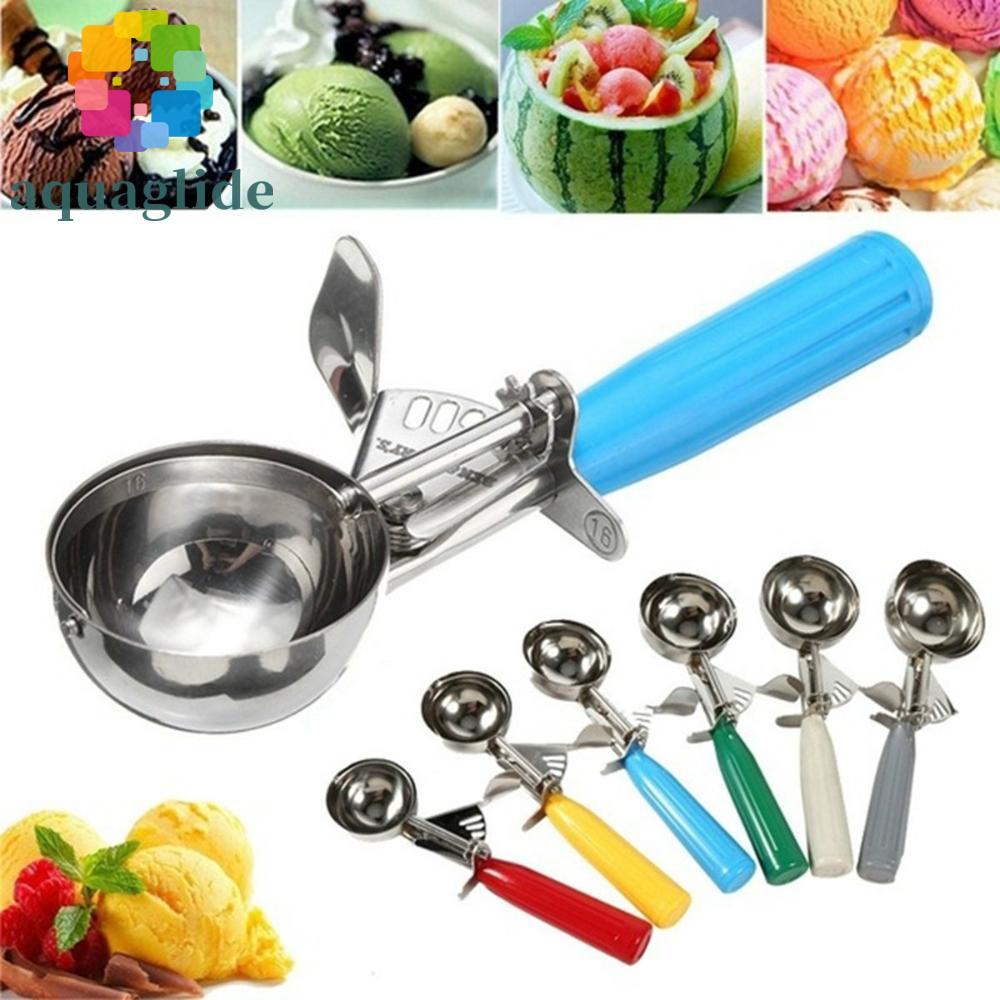 AQUAGLIDE Ice Cream Scoop Meat Balls Rice Kitchen Cookies Dough Food Portioner Cutter