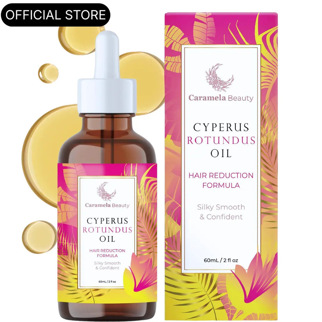 Carama Beauty Cyperus Rotundus Oil for Hair Reduction - 60ml/2oz P08W