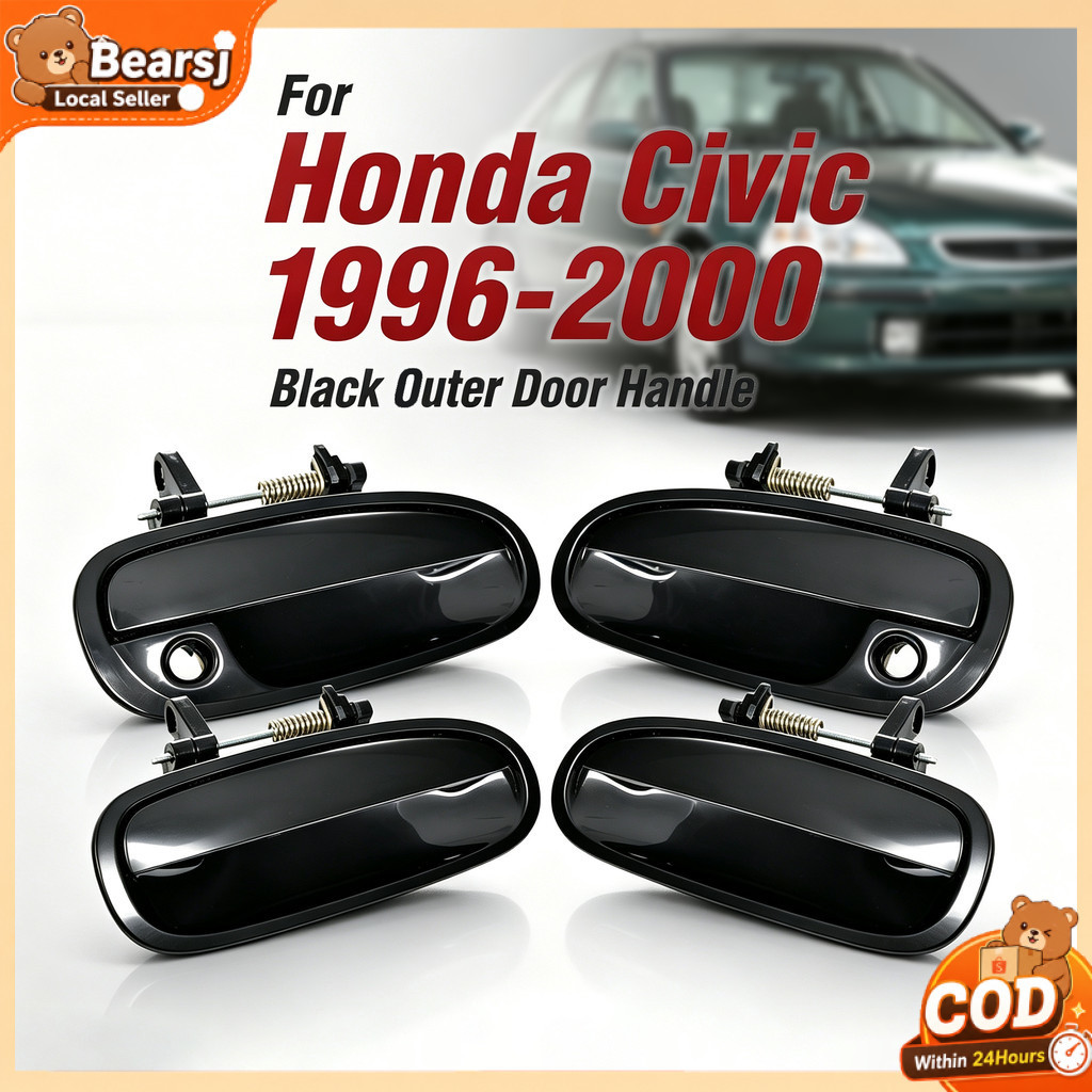 HONDA Civic SO3 SO4 มือจับประตูหน้า depan EK3 EK4 EK5 EK9 EJ6 EJ7 EJ8 EJ0 1996-2000 ประตูด้านนอกมือจ