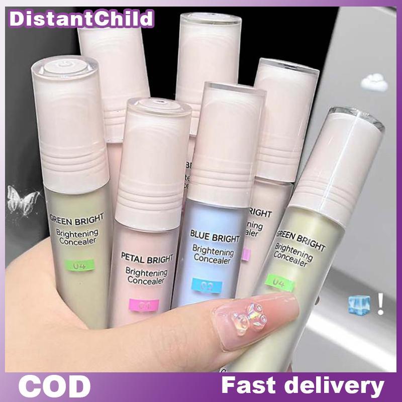 DSTH Cappuvini Brightening High Gloss Liquid Foundation คอนซีลเลอร์ Stick Lasting Moisturizing Face 